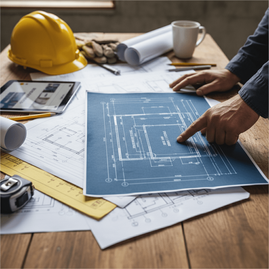 Construction plans and project documentation